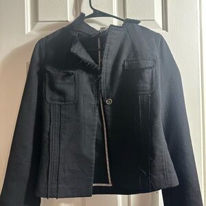 Banana Republic Black Blazer Classic Formal Suit Jacket